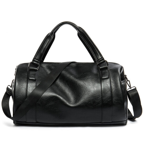 pu leather duffle bag